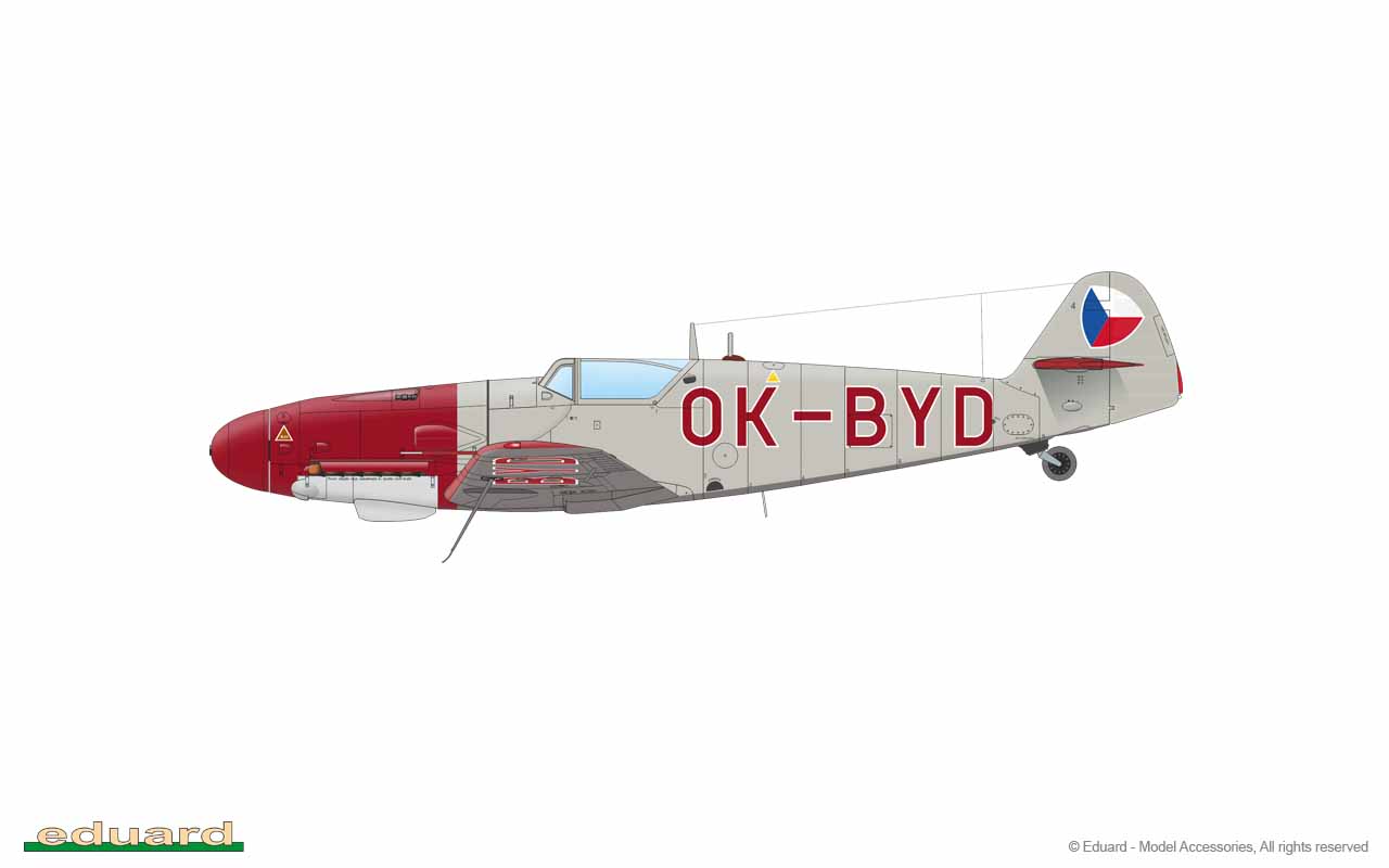 Eduard 1/48 Messerschmitt Bf-109G-10 WNF/Diana # 84182