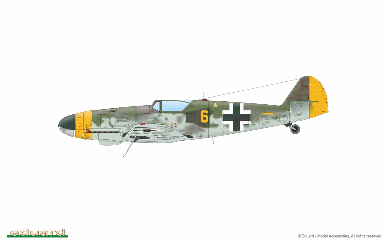 Eduard 1/48 Messerschmitt Bf-109G-10 WNF/Diana # 84182