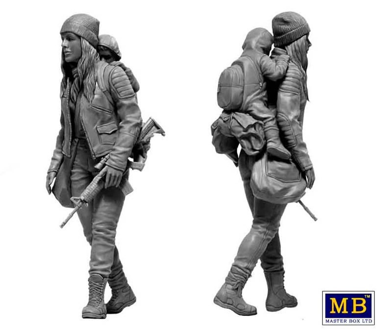 MasterBox 1/24 The Last Bridge, Kit no 5 - Nadezhda # 24077