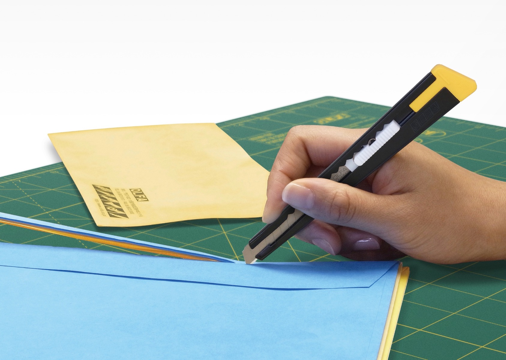 OLFA Metal Precision Auto-Lock Knife 9mm # 180BLK