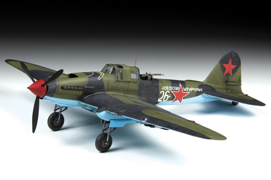 Zvezda 1/48 Ilyushin IL-2 Stormovik Mod 1943 # 4826