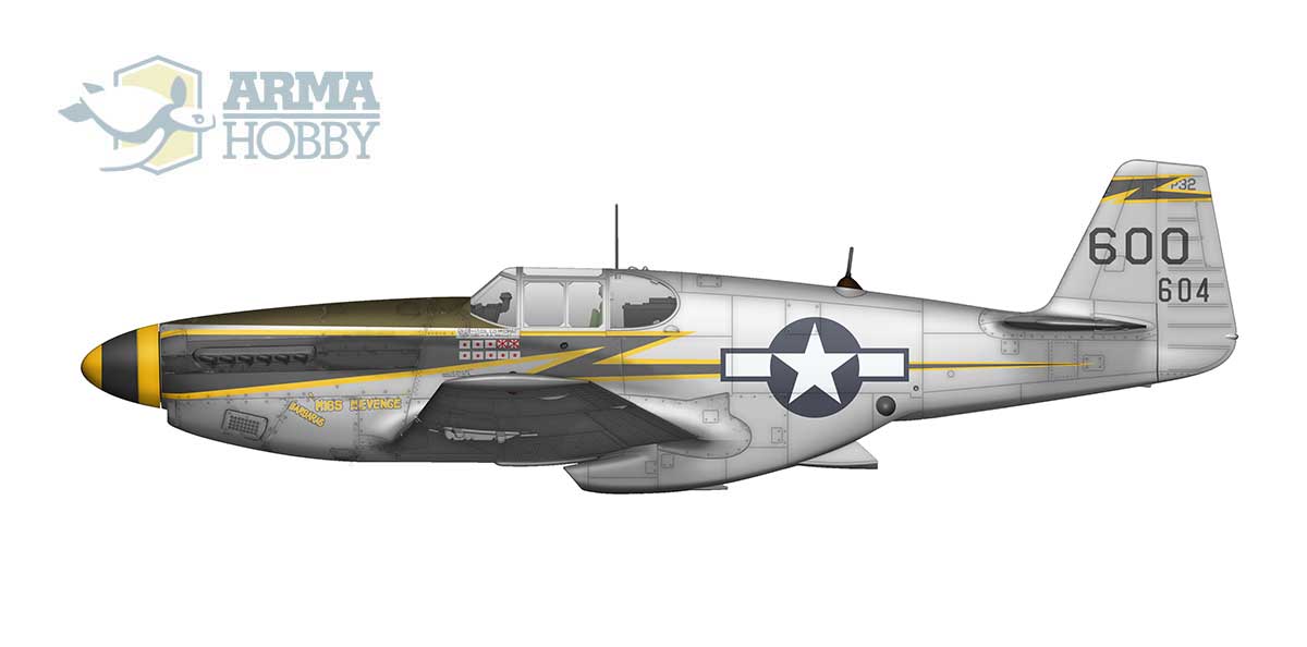 Arma Hobby 1/72 North-American F-6C Mustang Expert Set # 70040