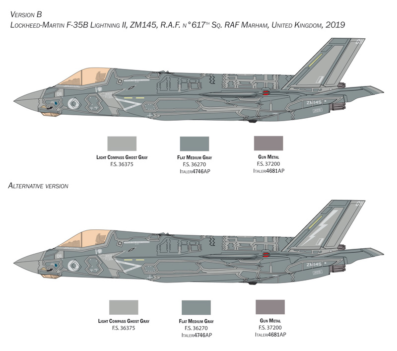 Italeri 1/48 RAF F-35B STOVL Version # 2810
