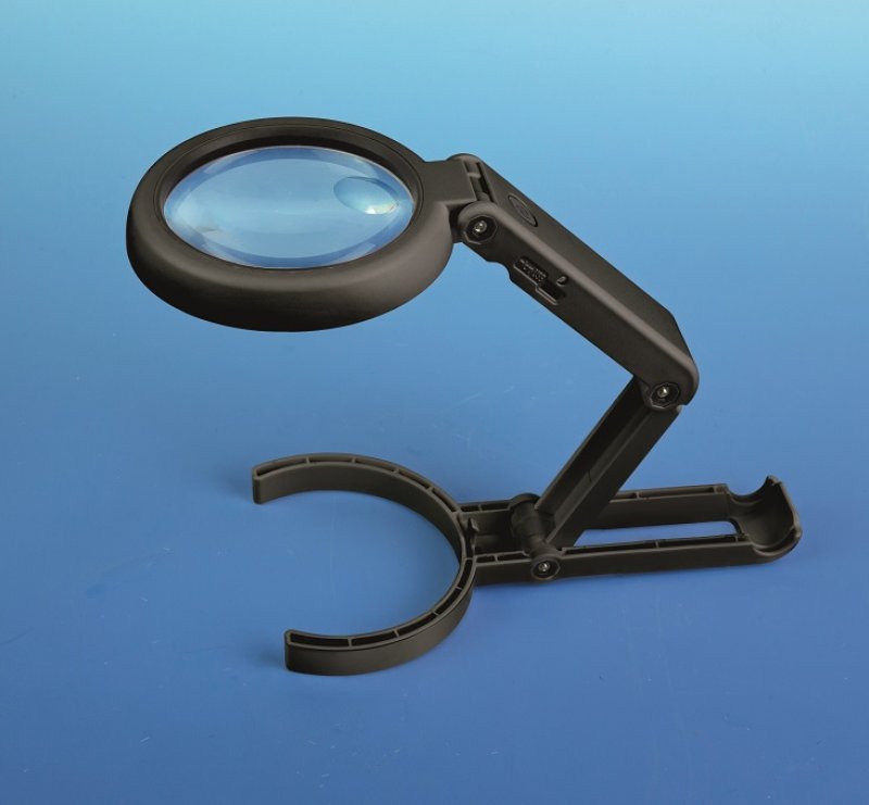 Lightcraft Foldable LED Magnifier with Inbuilt Stand # 1950 