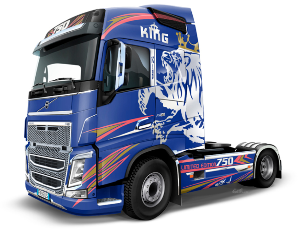 Italeri 1/24 VOLVO FH4 Globetrotter Medium Roof # 3942