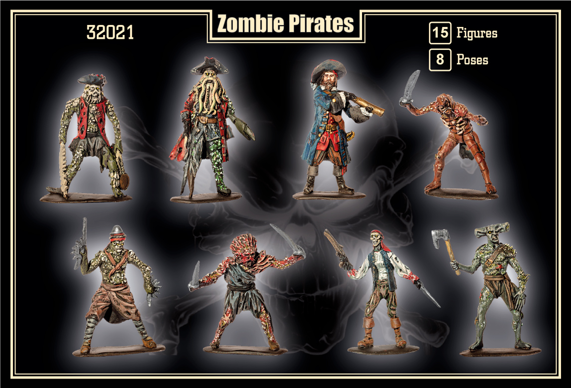 Mars 1/32 Zombie Pirates # 32021