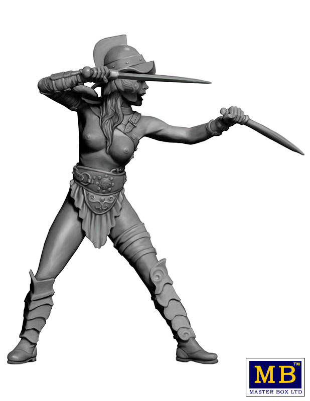 Masterbox 1/24 The Edge of Universe. Dimachaerus Champion # 24056