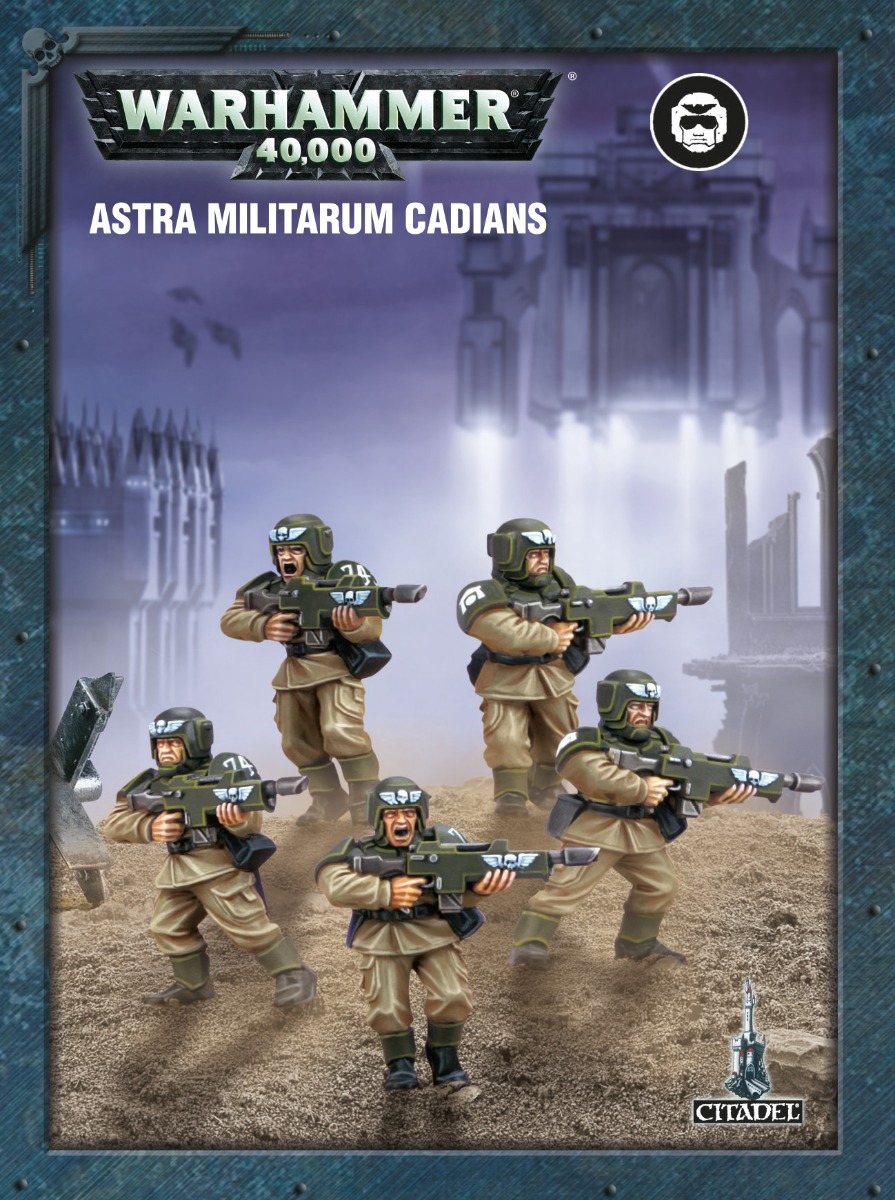 Games Workshop Astra Militarum Cadians # 35-33