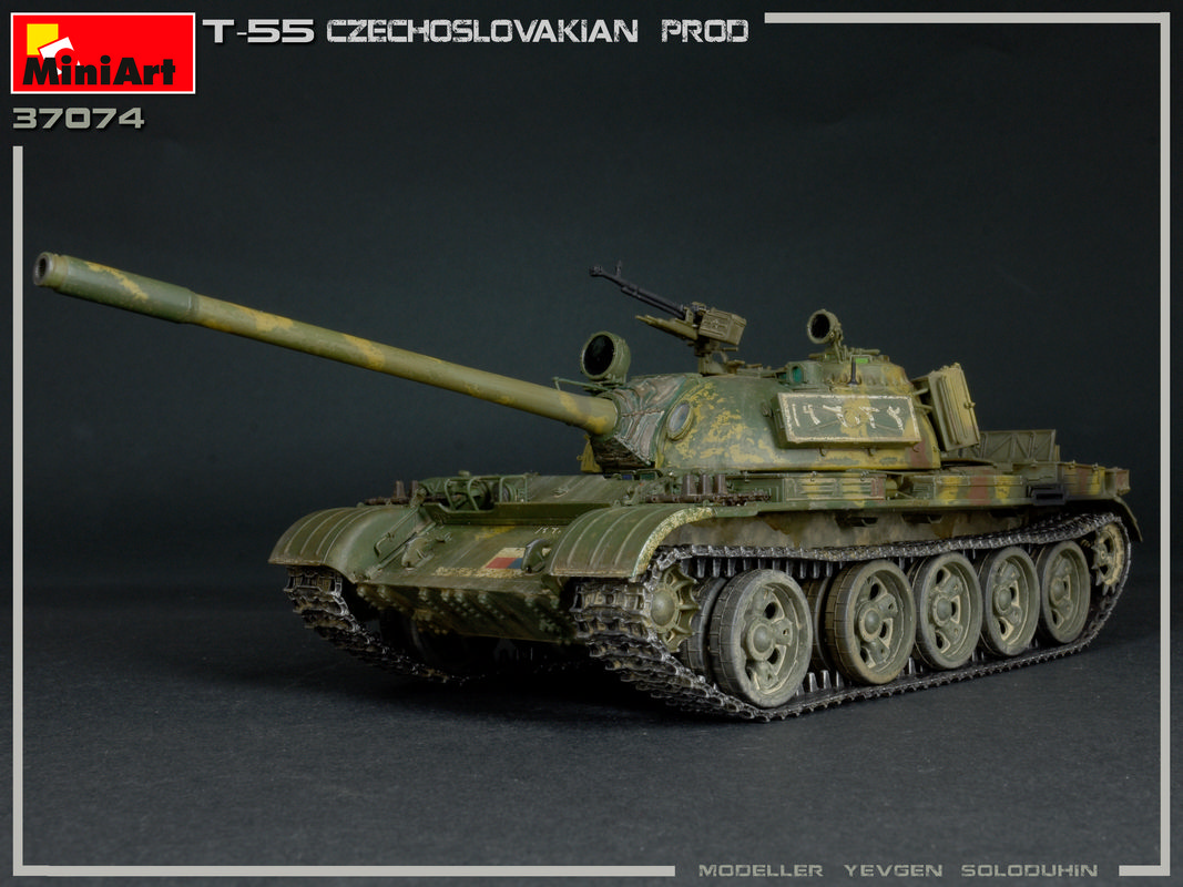 Miniart 1/35 T-55 Czechoslovak Production # 37074