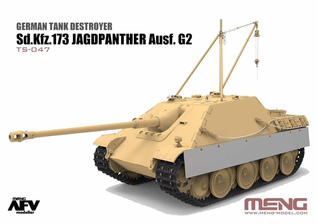 Meng Model 1/35 German Sd. Kfz.173 Jagdpanther Ausf G2 # TS-047