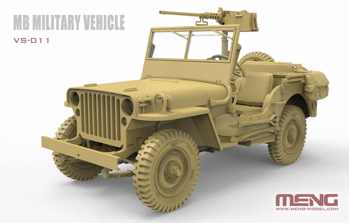 Meng Model 1/35 MB Willys Jeep # VS-011