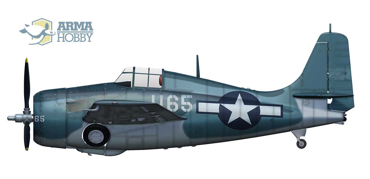 Arma Hobby 1/72 Grumman FM-2 Wildcat 'Training Cats' Limited Edition # 70034