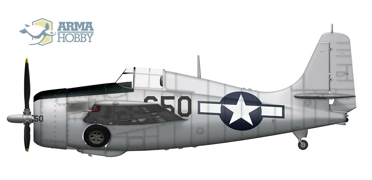 Arma Hobby 1/72 Grumman FM-2 Wildcat 'Training Cats' Limited Edition # 70034