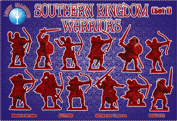 Dark Alliance 1/72 Southern kingdom Warriors. Set 1. Rangers and Scouts # 72060