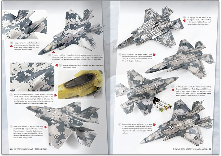 Ammo Mig Jimenez The Weathering Aircraft Issue 17 Decals & Masks # 5217