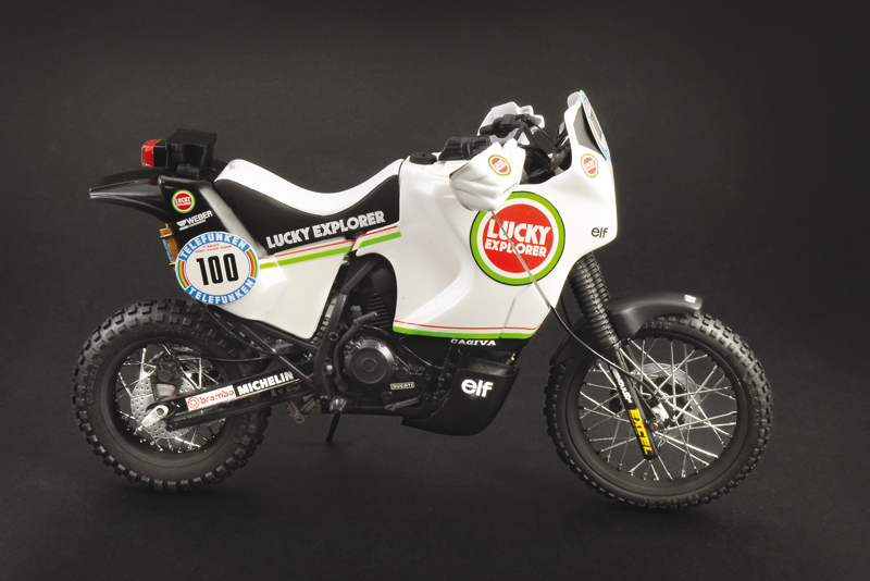 Italeri 1/9 Cagiva Elephant 850 Paris Dakar1987 # 4643