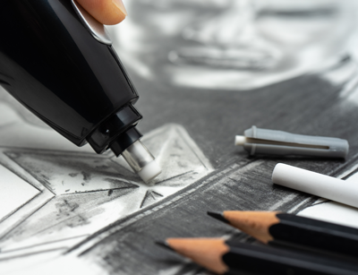 Medea USB Rechargeable Electric Eraser # IWM-UE100