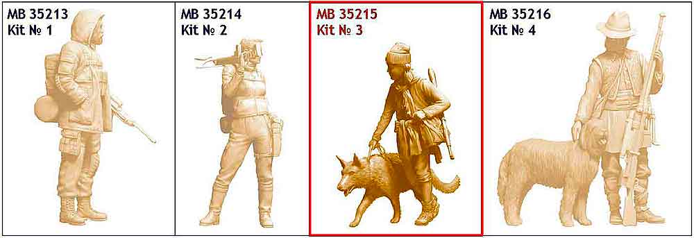 Masterbox 1/35 Skull Clan - Long Distance Raid, Kit No.3 # 35215