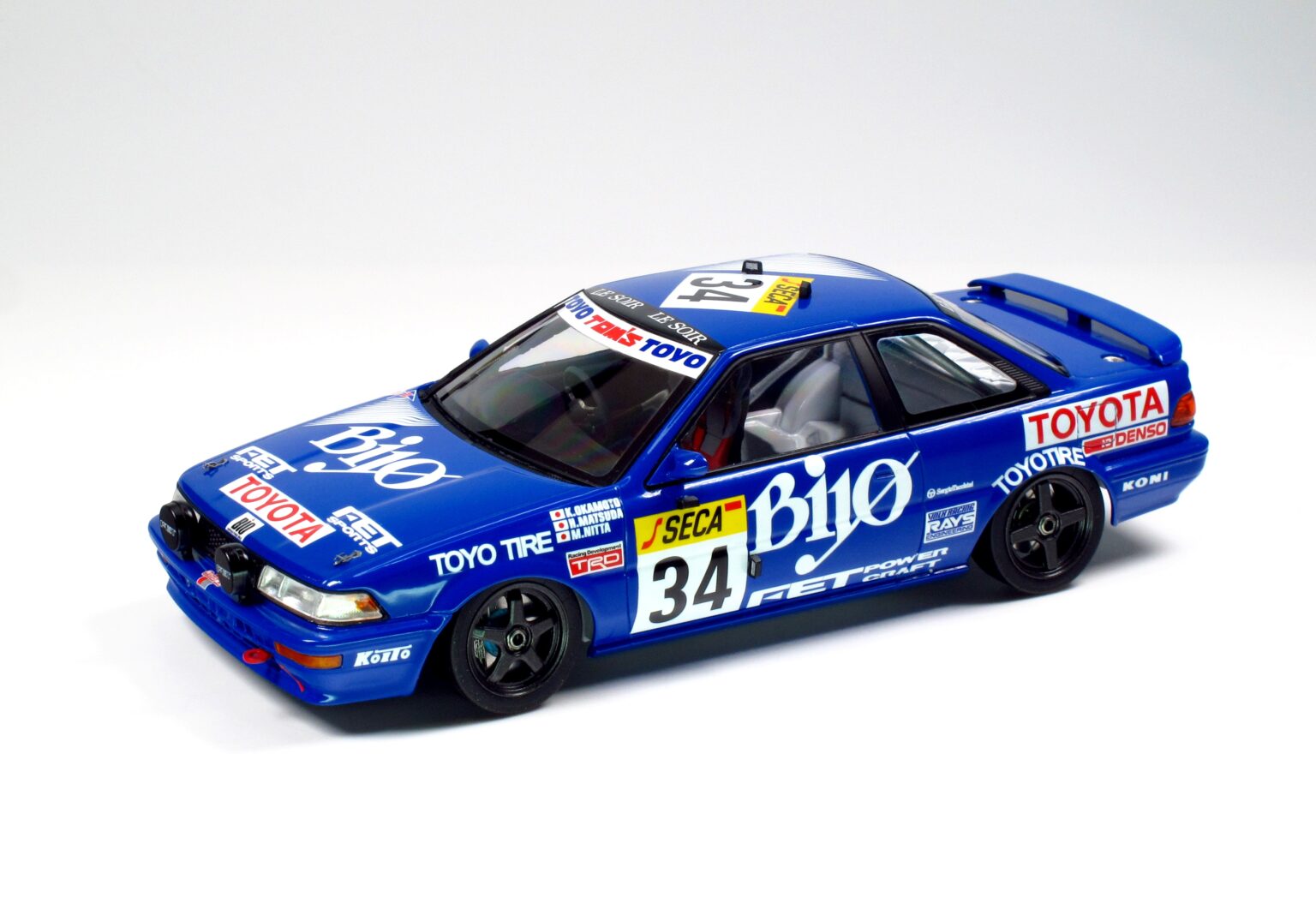 NUNU 1/24 Toyota Corolla Levin AE92 '89 SPA 24H # 24016