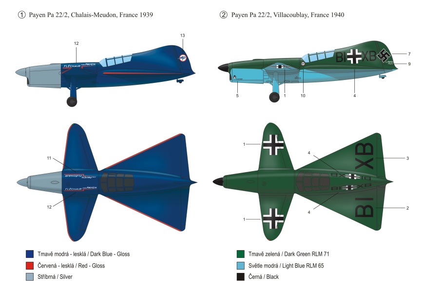 RS Models 1/72 Payen Pa.22/2 # 92112