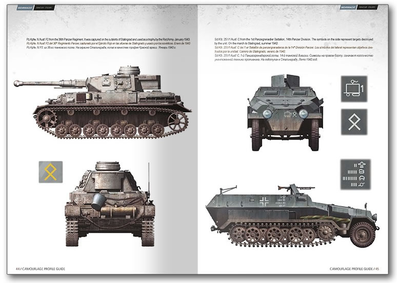 Ammo Mig Jimenez Stalingrad Vehicles Colors - German and Russian Camouflages in the Battle of Stalingrad # 6146