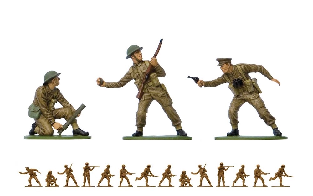 Airfix 1/32 British Infantry (WWII) # 02718V