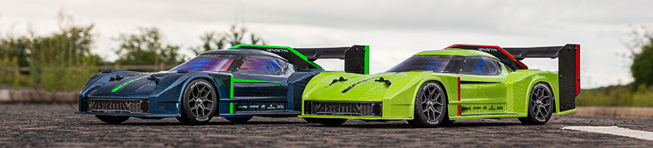 Arrma 1/8 Vendetta 4X4 3S BLX Speed Bash Racer RTR, Blue # ARA4319V3BT2