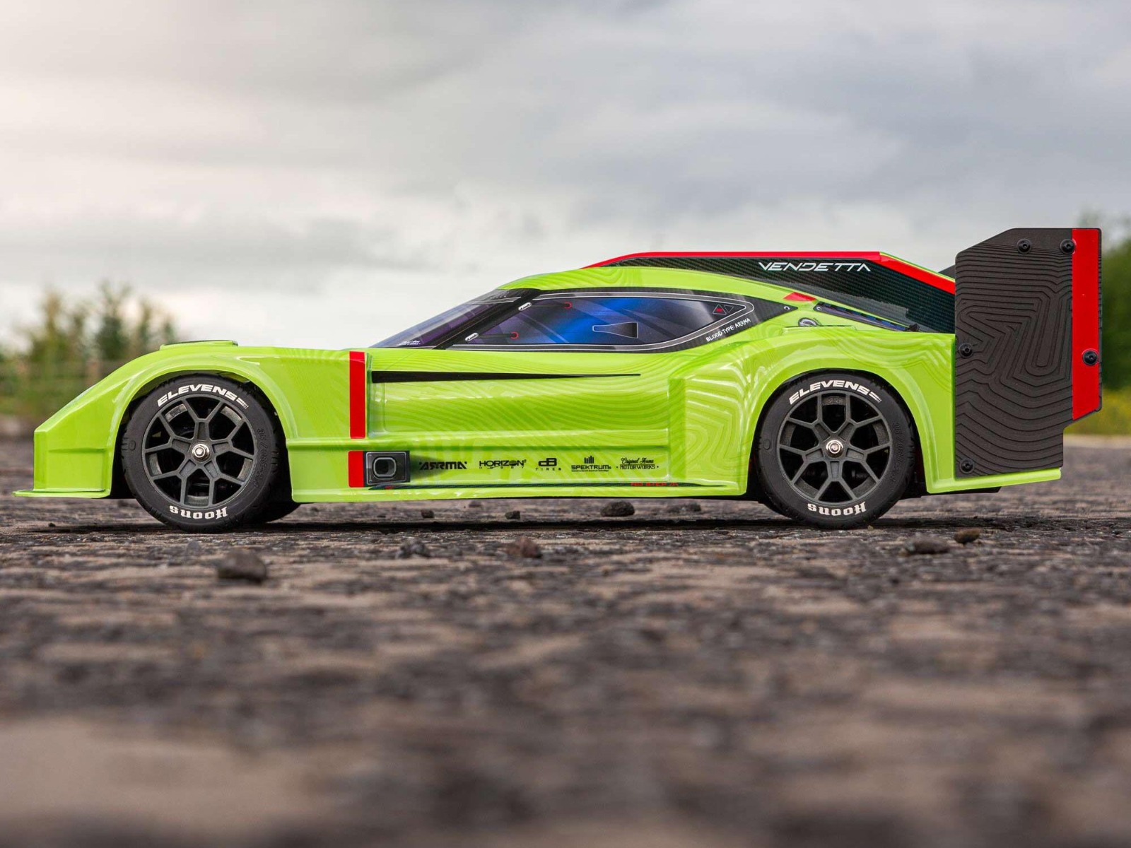 Arrma 1/8 Vendetta 4X4 3S BLX Speed Bash Racer RTR, Green # ARA4319V3BT1