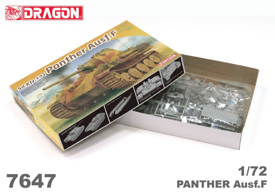 Dragon 1/72 Pz.Kpfw Ausf.V Panther # 7647