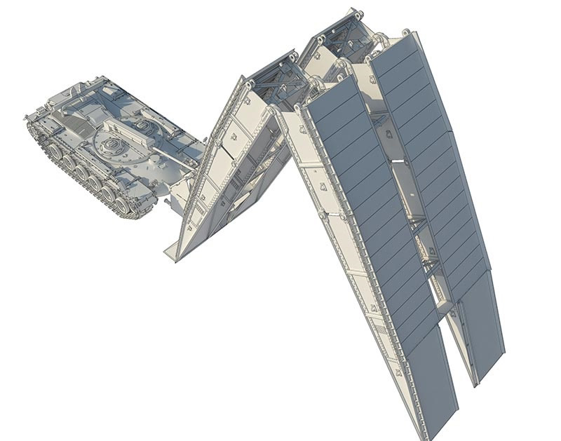 Das Werk 1/35 Brückenlegepanzer M48 A2 AVLB # 35025