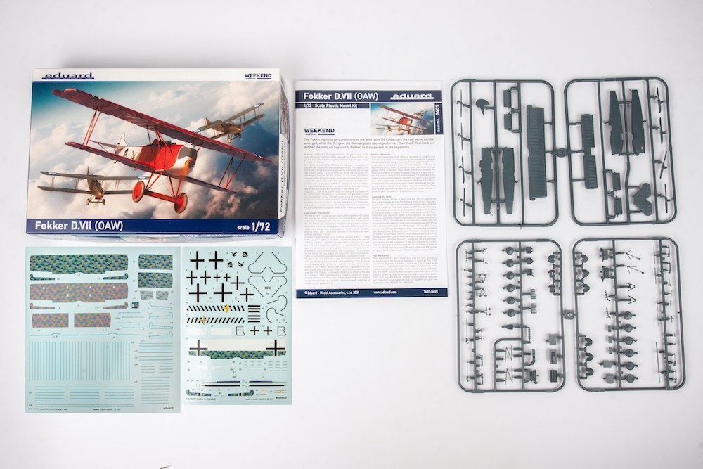 Eduard 1/72 Fokker D.VII (OAW) Weekend Edition # 7407