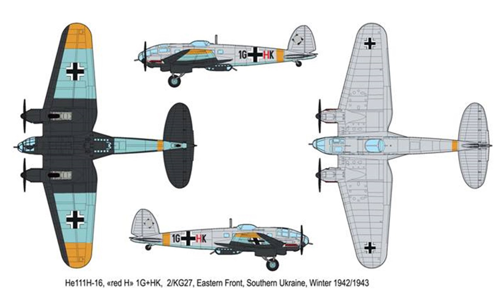 Roden 1/144 Heinkel He-111 H-16/H-20 # 344