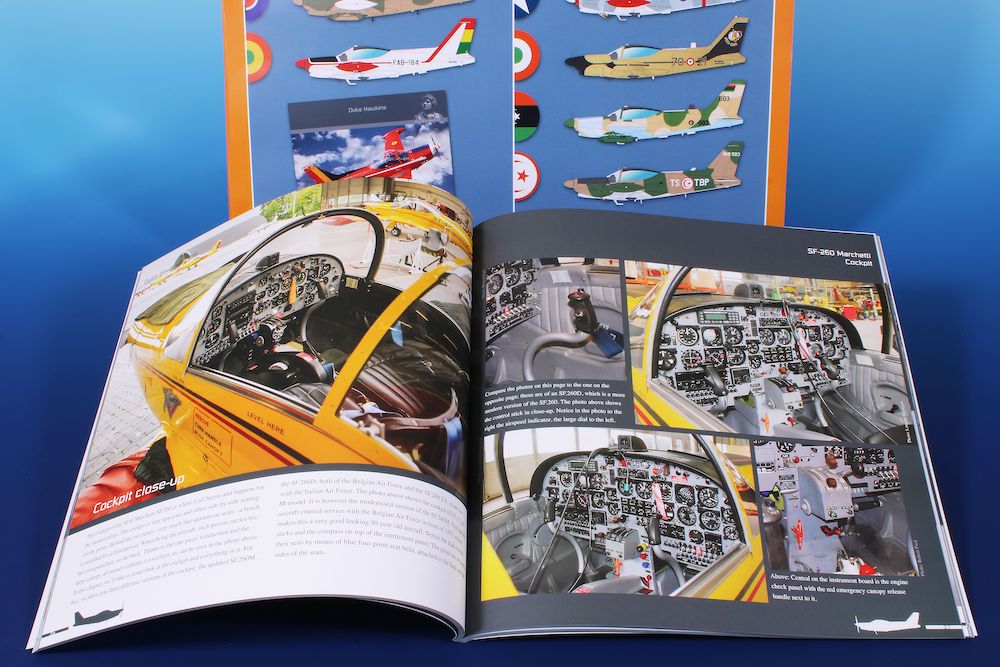 Special Hobby 1/72 SIAI-Marchetti SF-260 Duo Pack & Book # 72451