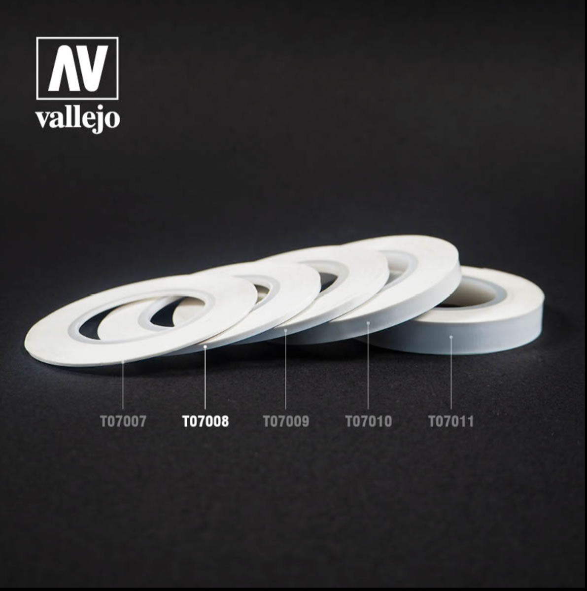AV Vallejo Tools Flexible Masking Tape 2mm x 18m # T07008
