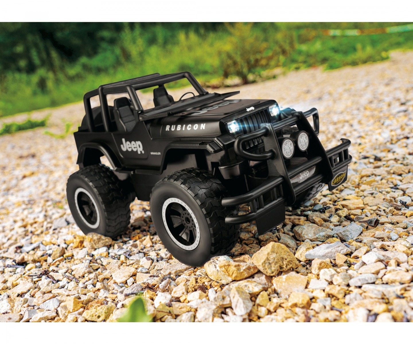 Carson 1/12 Jeep Wrangler Matt Black 2.4G 100% RTR # 404226