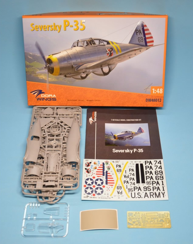 Dora Wings 1/48 Seversky P-35 # 48012
