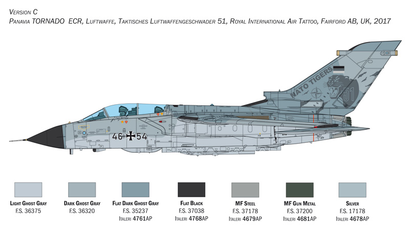 Italeri 1/32 Panavia Tornado IDS/ECR # 2517