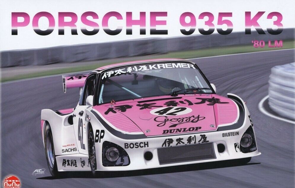 NuNu 1/24 Porsche 935 K3 Itariya 1980 Le Mans 24 Hours Race # 24029