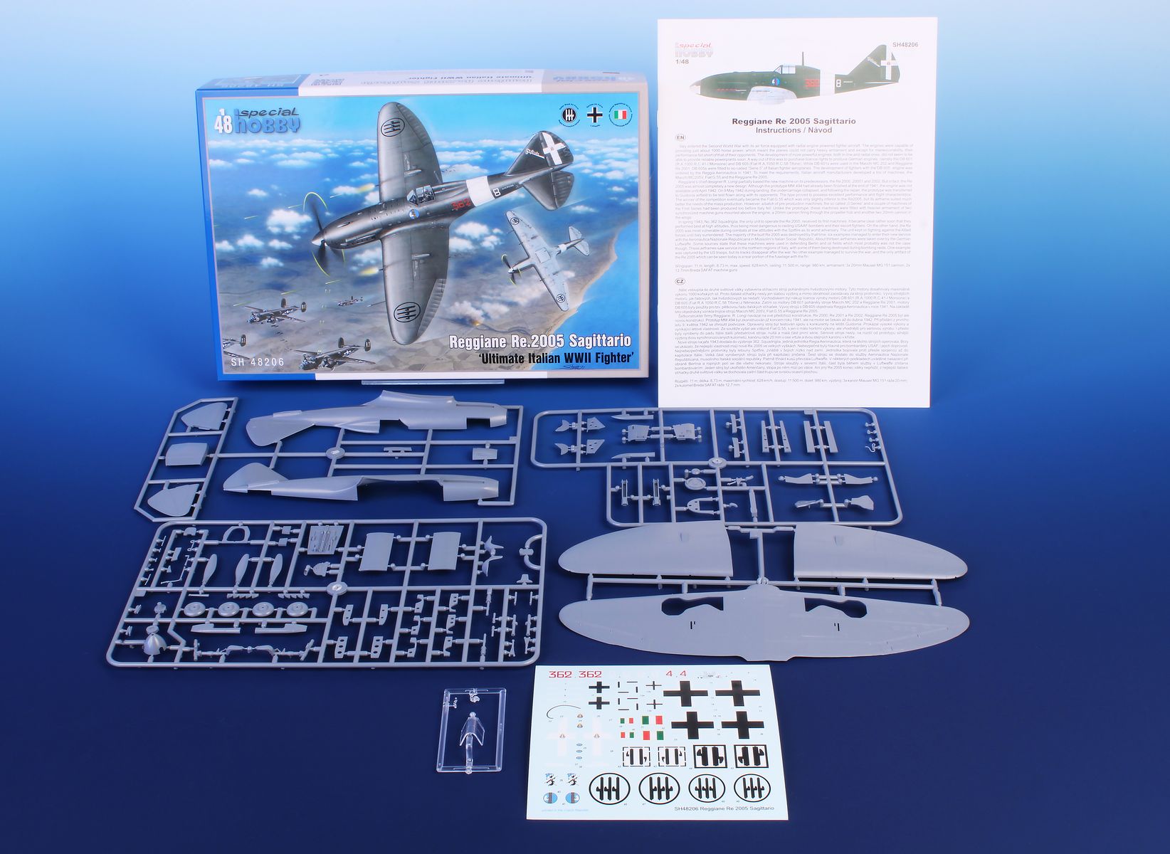Special Hobby 1/48 Reggiane Re.2005 Sagittario ‘Ultimate Italian WWII Fighter’ # 48206