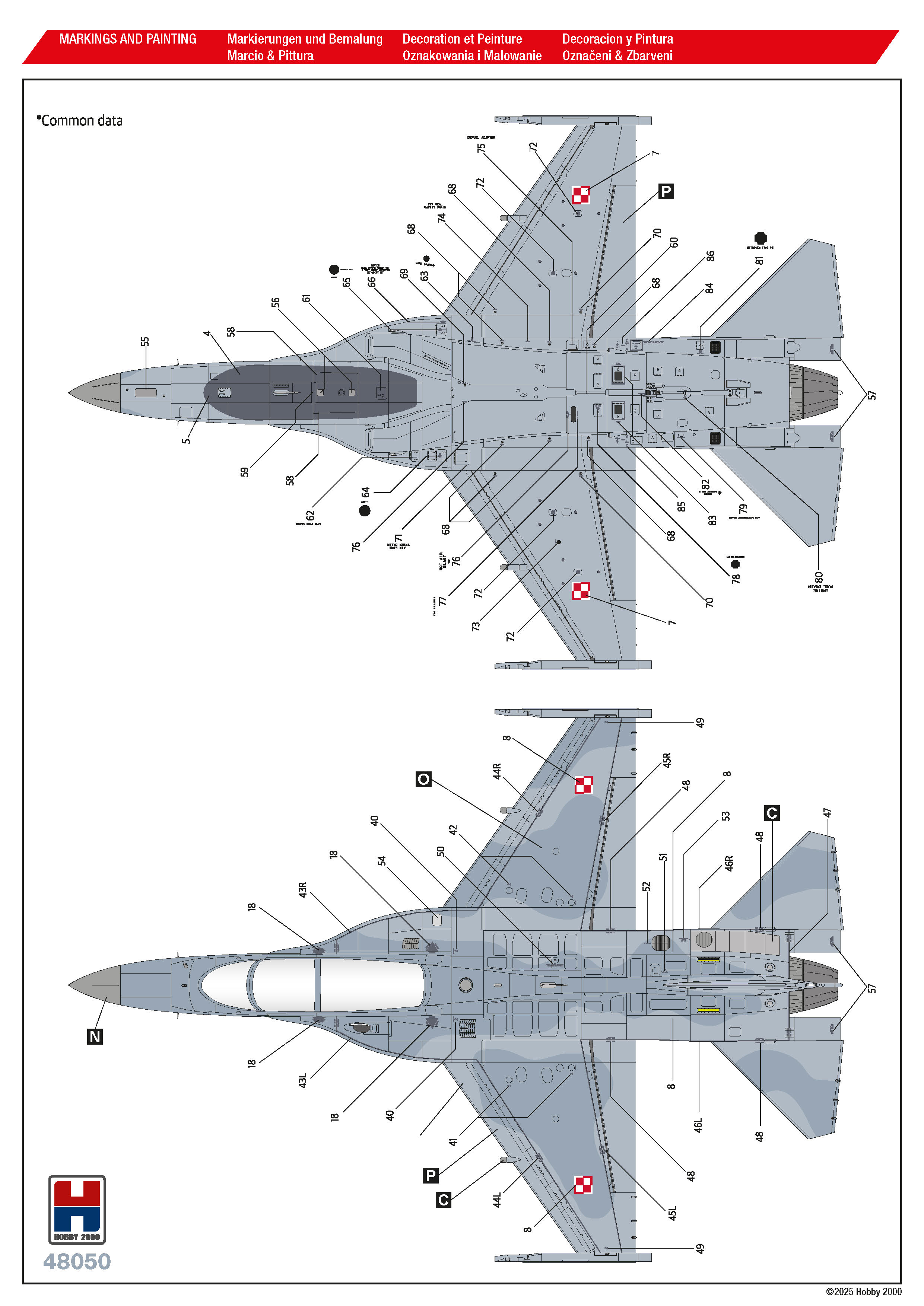 Hobby 2000 1/48 FA-50GF Polish Air Force Jubilee Edition # 48050