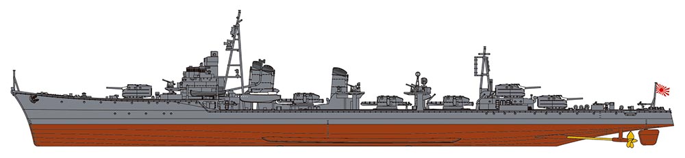 Hasegawa 1/350 IJN Shimakaze Destroyer # Z029