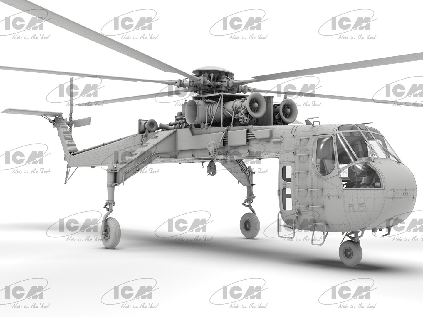 ICM 1/35 Sikorsky S-64E Skycrane # 53058