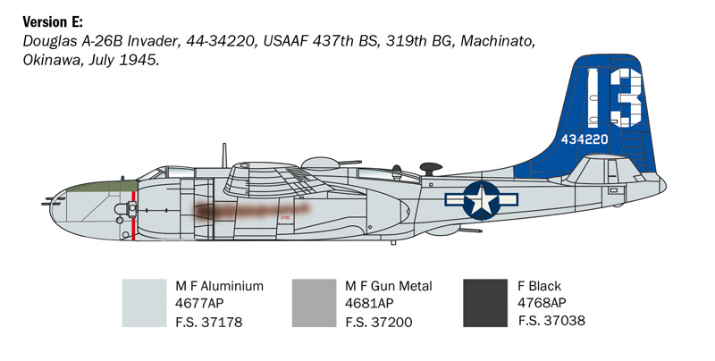Italeri 1/72 A-26A/B Invader # 1274