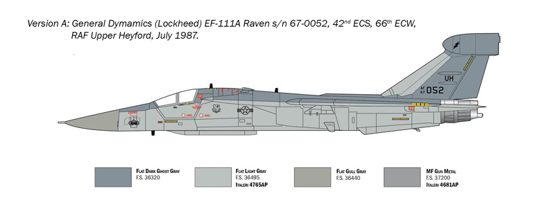 Italeri 1/72 EF-111A Raven # 1235