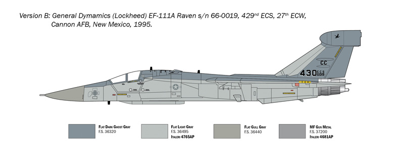 Italeri 1/72 EF-111A Raven # 1235