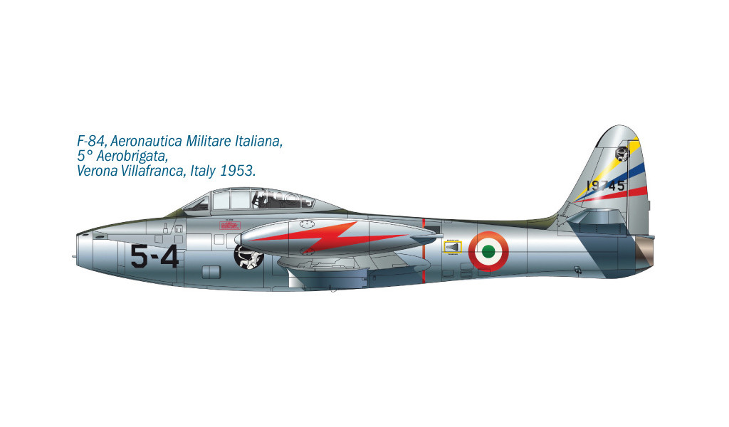 Italeri 1/72 Republic F-84G Thunderbolt # 1321