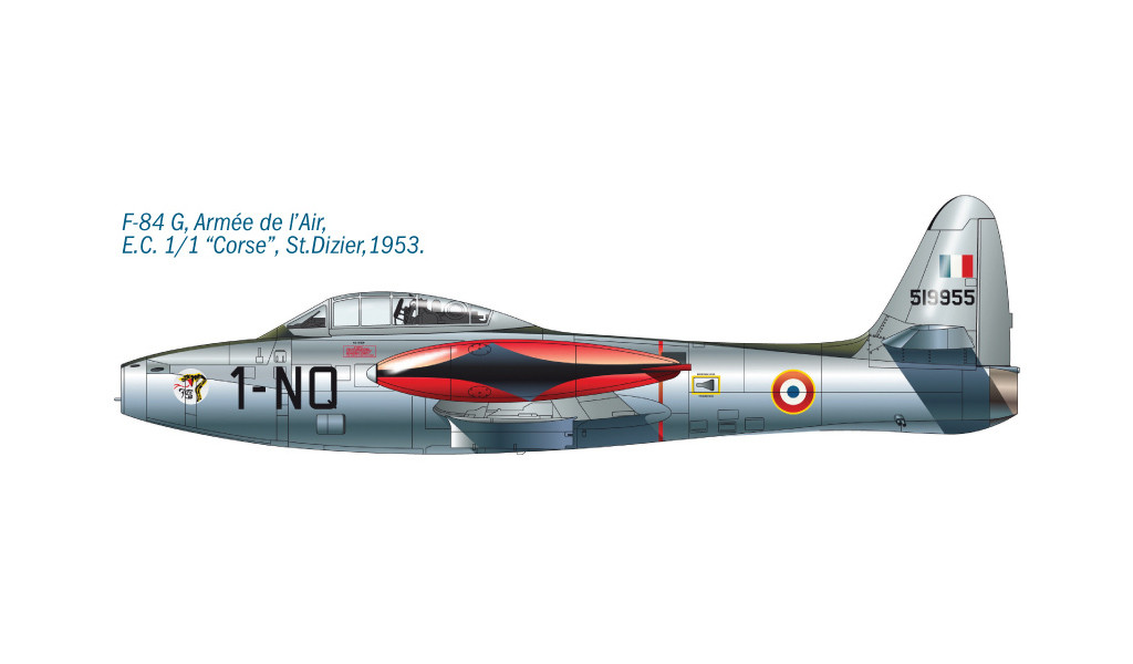 Italeri 1/72 Republic F-84G Thunderbolt # 1321