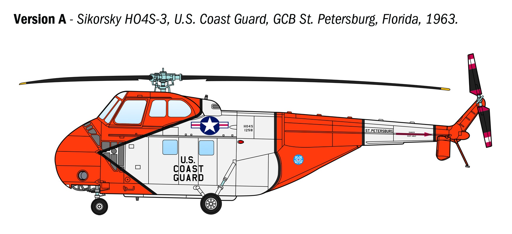 Italeri 1/72 HAS22 / HO4S-3 / H-19 # 1476