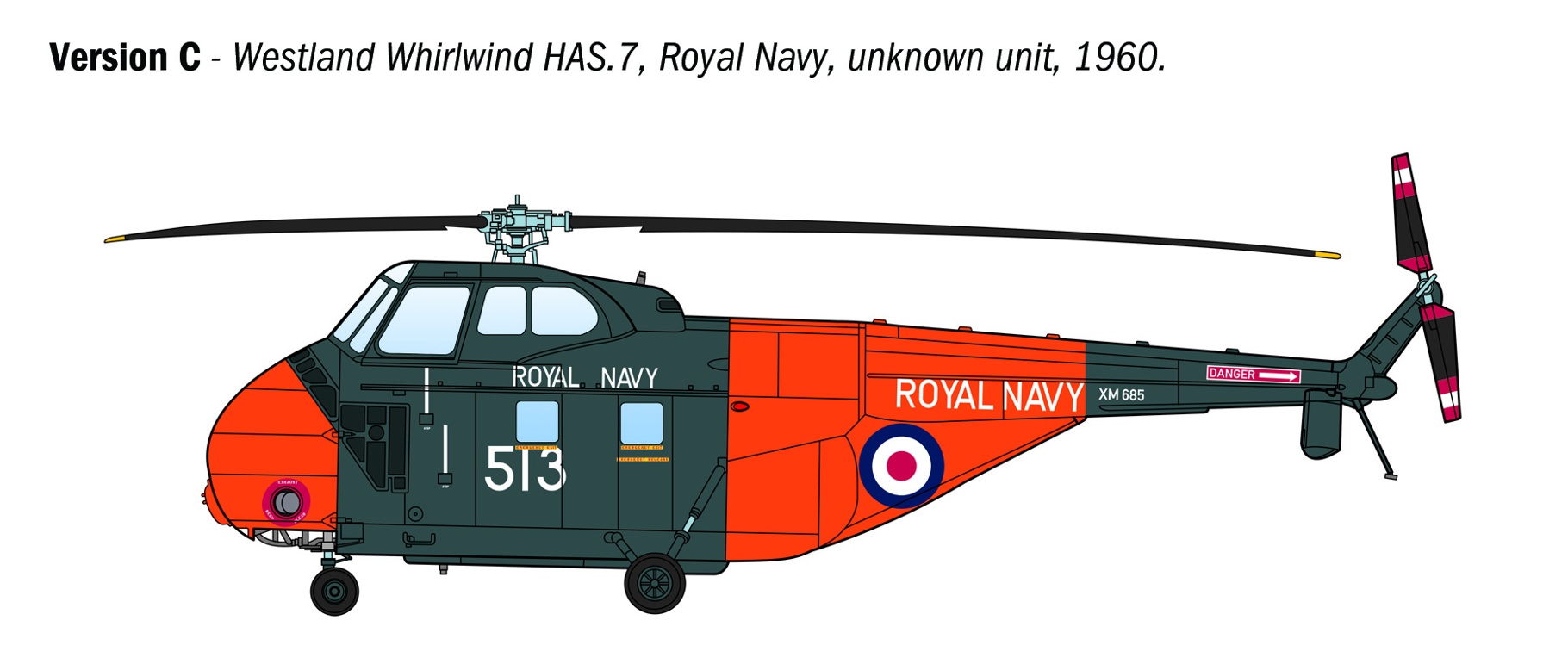 Italeri 1/72 HAS22 / HO4S-3 / H-19 # 1476