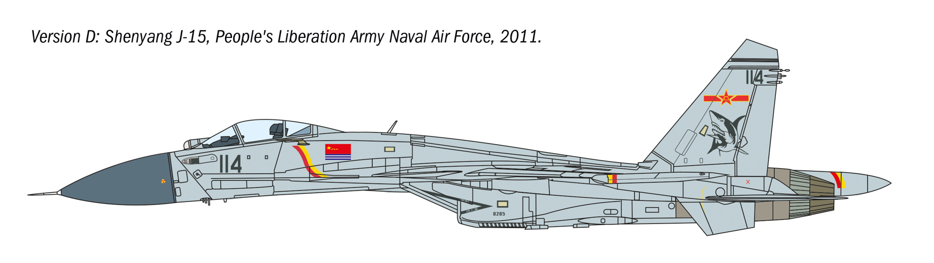 Italeri 1/72 Su-33 Sea Flanker–D # 197